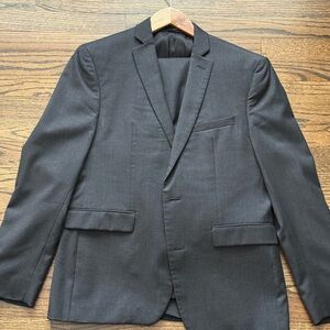 Bar III Extra Slim Charcoal 40s Suit